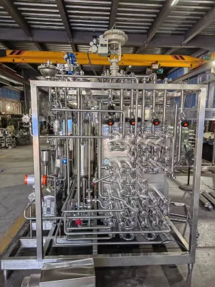 Automatic PLC Controlled Milk and Juice Pasteurizer Systems