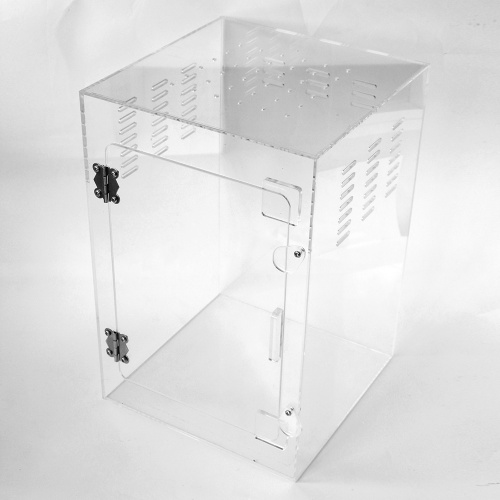Clear acrylic reptile pet cages terrariums