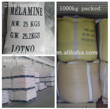 organic compound melamine 25 kg bag packing china manufacturer