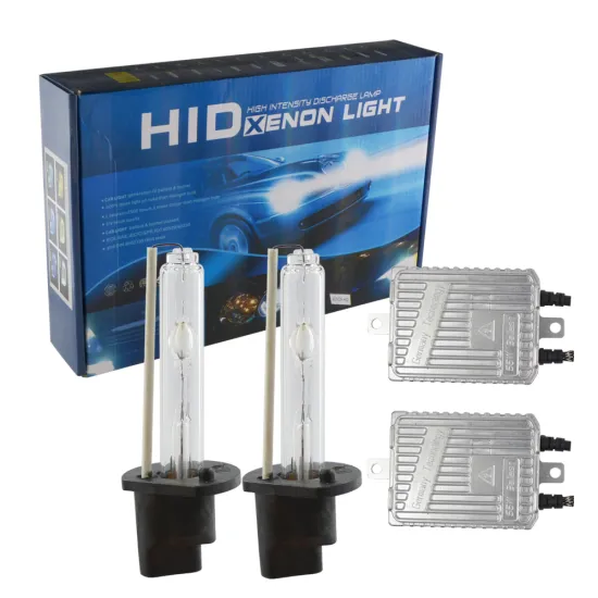H1 HID Light Xenon Kit: 3000K to 12000K, AC 12V, 55W