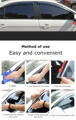 Window Visor For RENAULT DACIA DOKKER 2015