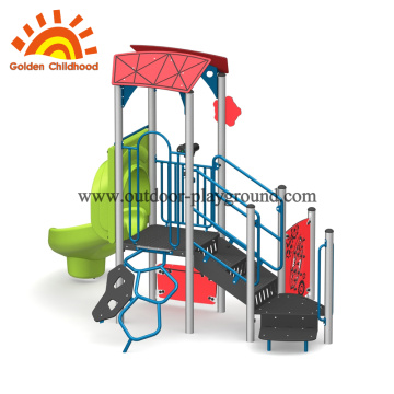 Slaid untuk Dijual Kanak-kanak berwarna-warni Taman Permainan Luaran