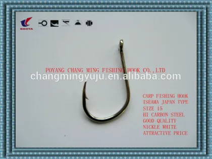 Carp fishing hook