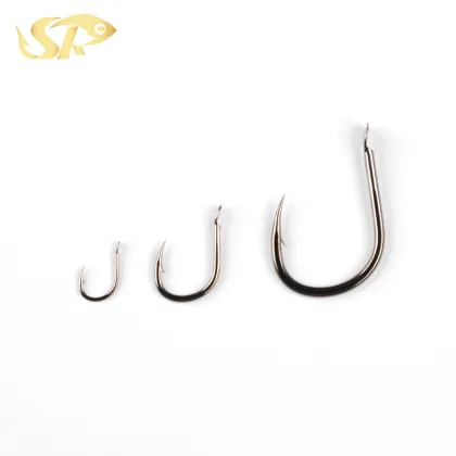 High Carbon Steel Strong Single Hook - AIGO AI16 Fishing Gear
