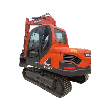 Used DOOSAN DX80-7 Mini Hydraulic Crawler Excavator for Sale