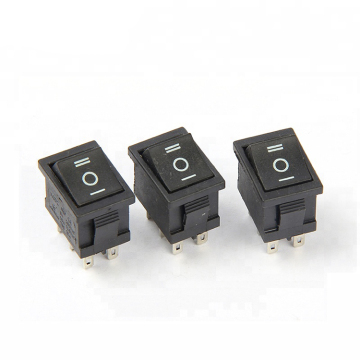 Red 6A 250V AC/10A 125V AC 6-PIN ON OFF ROCKER SWITCH KCD1-203