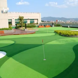 Green Grass Artificial Turf for Golf Field