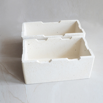 Customized Mullite Cordierite Alumina Refractory Sagger for Powder