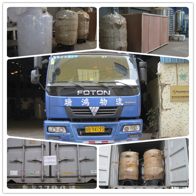 Outdoor River Water Purification and Filtration Plant
