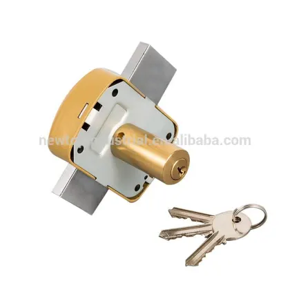 Door anti theft lock free sample hardware rim door locks