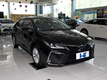 FAW Corolla Hybrid New Energy Electric Vehicle with 5 Seats Compact Sedan Auto Car