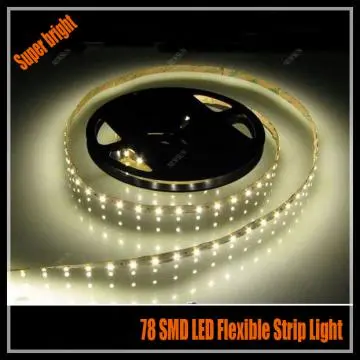 78 SMD LED Flexible Strip-7500K Super bright-White