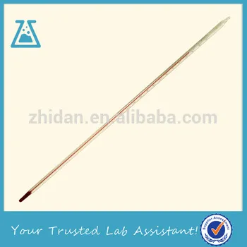 Red Glass Liquid Thermometer