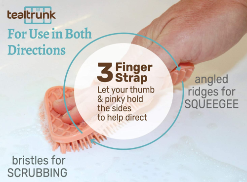 Scalp Shampoo Brush with Soft Silicon Brush Head