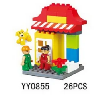 Children's Building Blocks Small House Plans