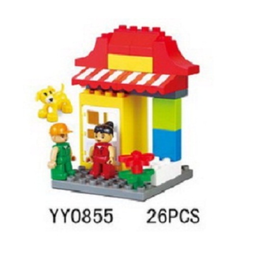 Children's Building Blocks Small House Plans