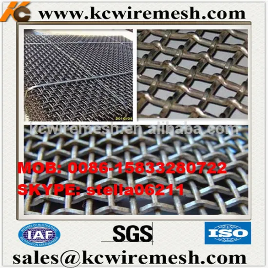 Here!!!!!! KangChen white steel crimped wire mesh/pig raising crimped wire mesh