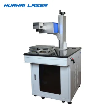 Huahai 2W 3W 5W 7W portable UV laser marking machine for marking plastic