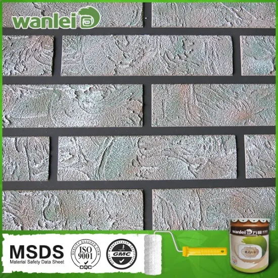 Simple color,flexible brick texture paint