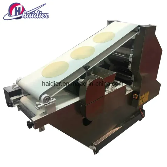 Conveyor Belt Automatic Tortilla Pita Pizza Roti Bread Chapati Making Machine