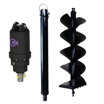 Εκσκαφέας γη auger post hole digger μηχανή
