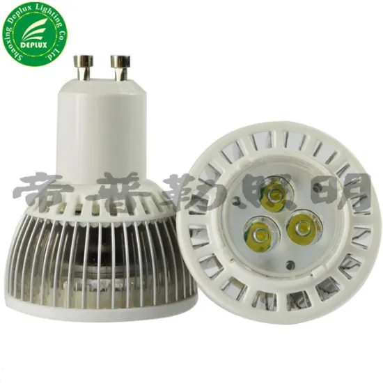 New model LED spotlight GU10 3W MR16 3W