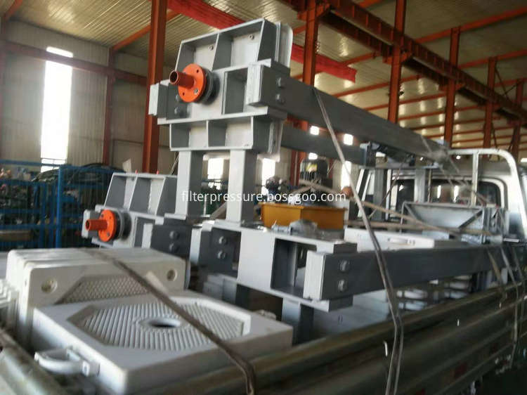 filter press loading for local client