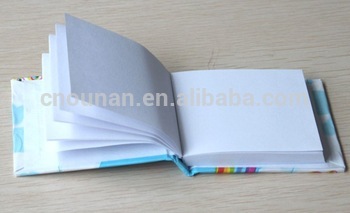 promotional folding pad note pad paper