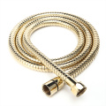 Gold Burst-Proof Metal Hose Afọwọṣe Shower Hose