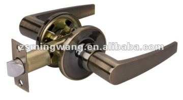 Passage lock --zinc alloy tubular lever lockset