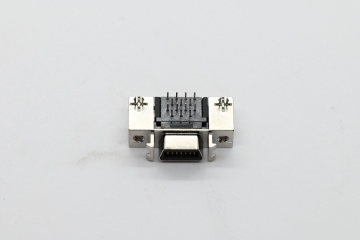 금도금 직각 SCSI 커넥터 1.27mm 피치 PCB