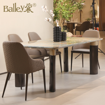 Modern Italian Luxury Black Cafe Chair for Restaurants and Kitchens