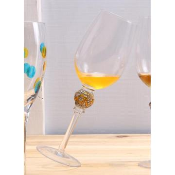 卸売ノベルティユニークなパーソナライズされたゴブレットワイングラス