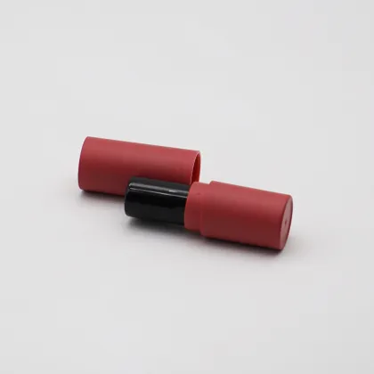 Plum Plastic Lipstick Tube Lib Balm Container 3.5g