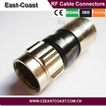PPC EX6 XL F CONNECTOR FOR DIGITAL TV RG6 CABLE