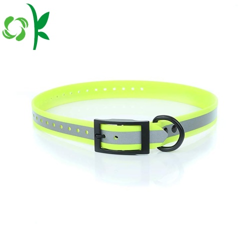 Collar per cani durevoli in silicone resistente al morso impermeabile