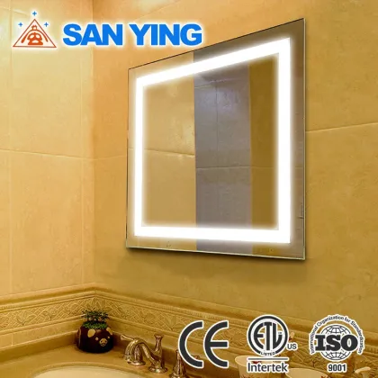IP44 LVD Illume LED Backlit Frameless Rectangular Mirror