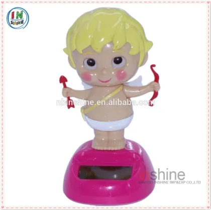 Cupid solar energy toys , promotion gift shake solar toys
