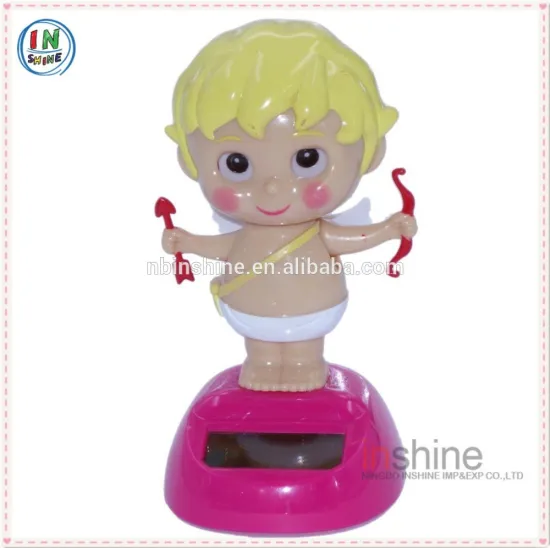Cupid solar energy toys , promotion gift shake solar toys
