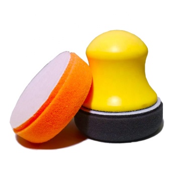 3 Inch Car Wax Applicator Pad Kit with Sponge Tire Dressing & Polish Foam Applicator