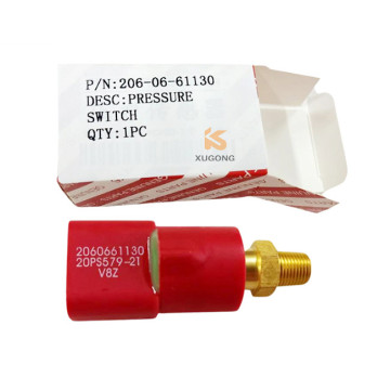High Quality Excavator Pressure Sensor 206-06-61130 - Engine Parts Pressure Sensor Switch