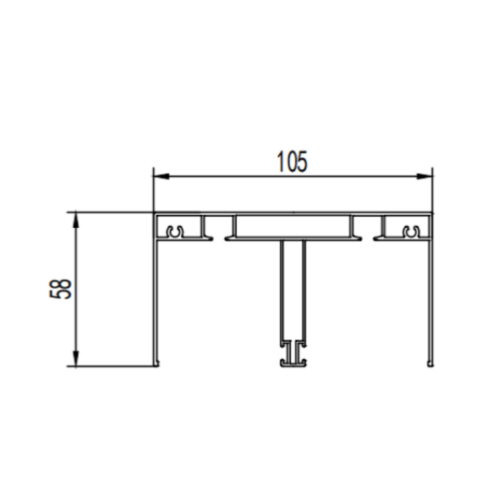 Sanitary ware items aluminum profile extrusion mould