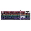 Teclado e mouse de jogos mecânicos RGB com fio