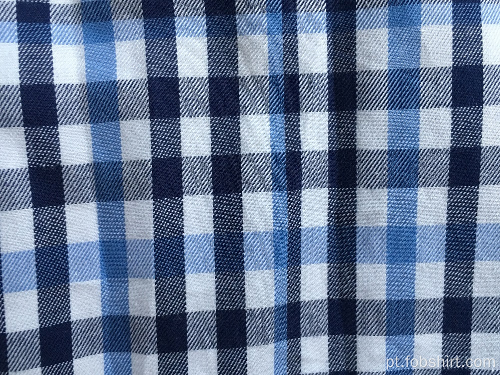 Camisa masculina para cor azul