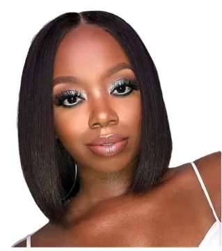 Cross border new wig women's center point