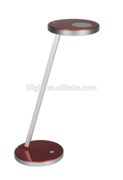 Folding LED Desk Lamp, round lampshade and base