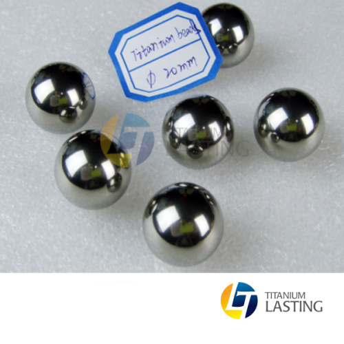 Bola de perlas de aleación de titanio hueca personalizada
