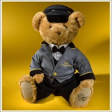 Plush Bear Gentleman Clothes