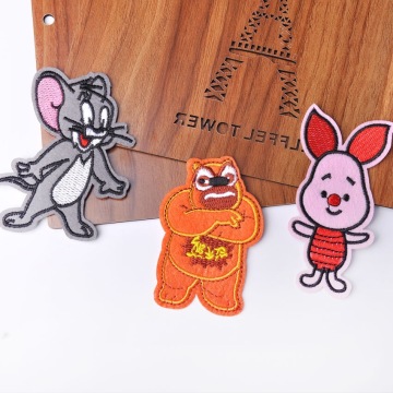 Children cartoon cloth small cat mouse toy embroidery