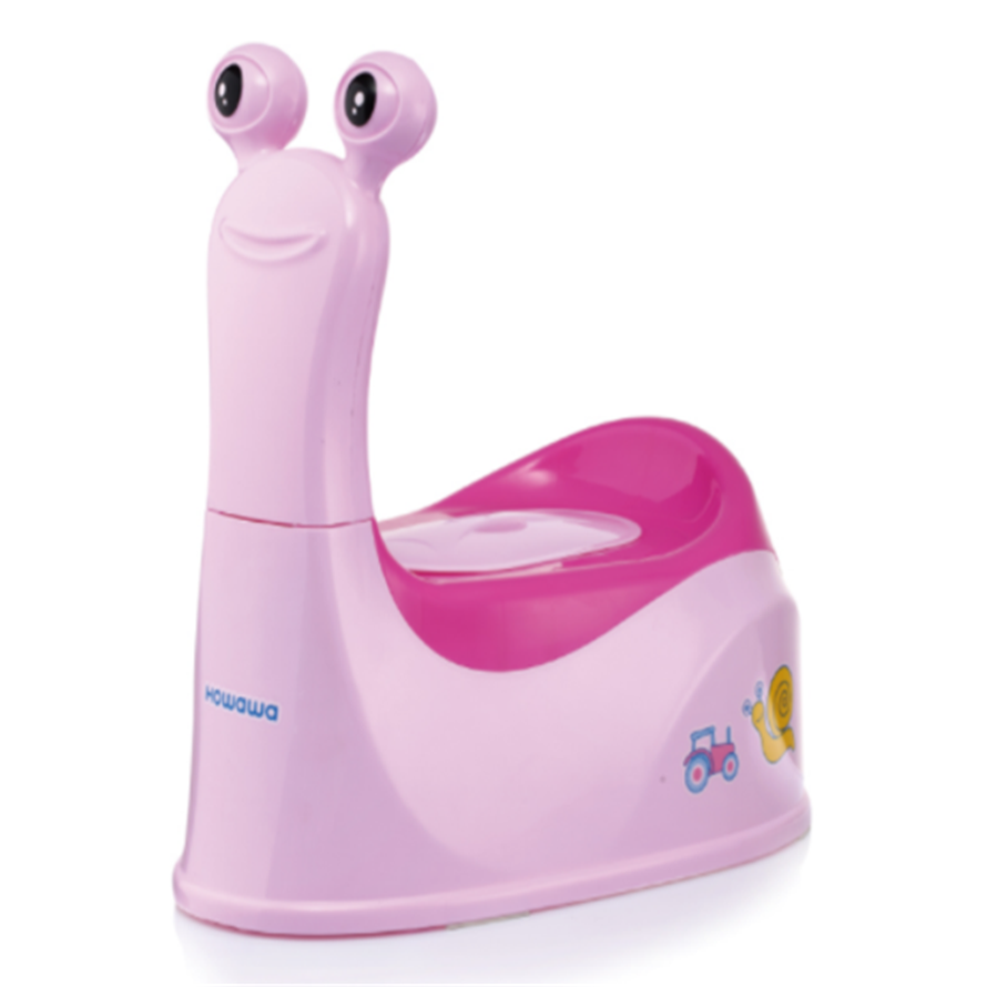 Salyangoz Shape Plastik Baby Potty Training o&#39;rindig&#39;i